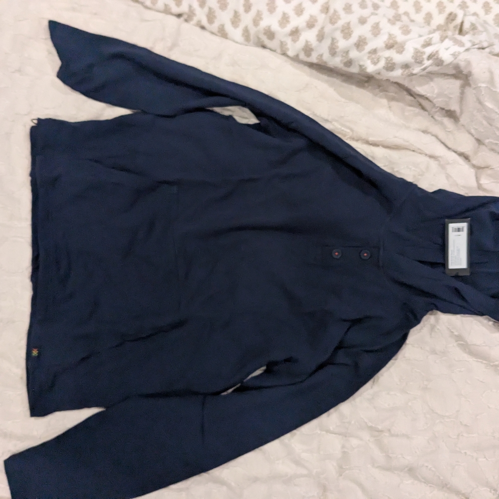 RHONE Navy Blue Men's Hoodie
